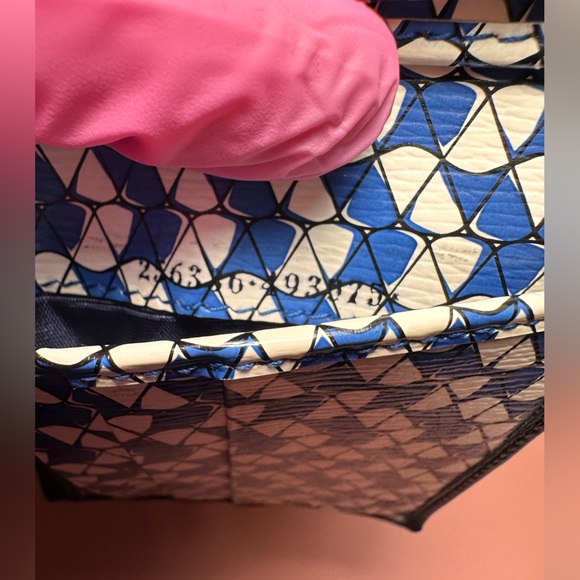 GUCCI Bifold Wallet Vintage Navy Blue - Picture 10 of 17